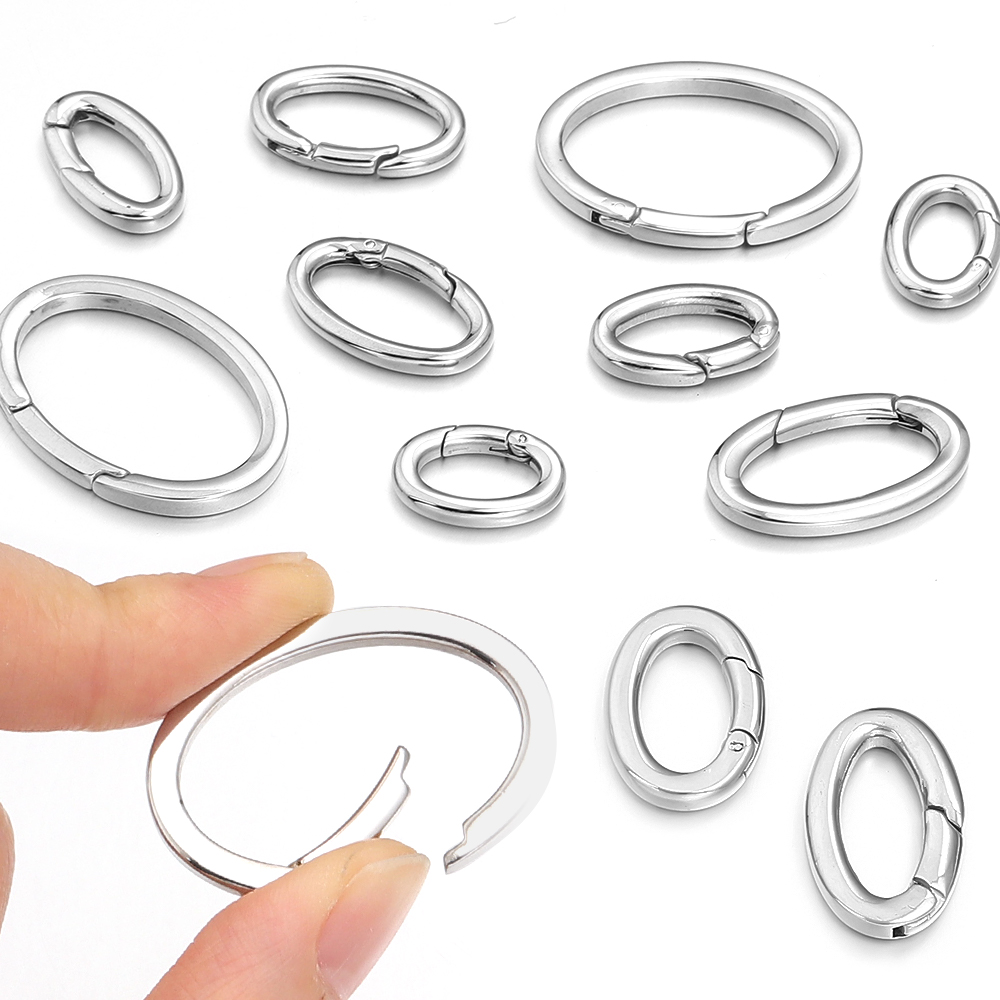 Jewelry Making A Ring - 1 قطعة الفولاذ المقاوم للصدأ الربيع