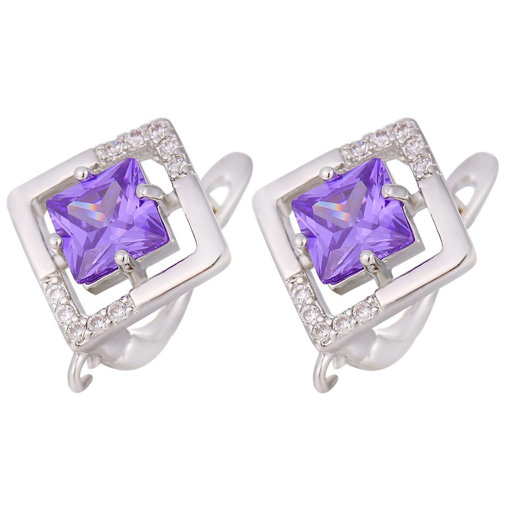 Jewelry Making Silver - خطاف أقراط مطلية بالذهب والفضة من