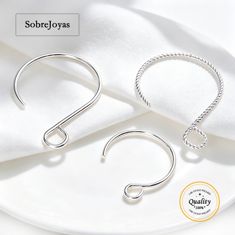 Jewelry Making Silver - سلك أذن على شكل بالون من