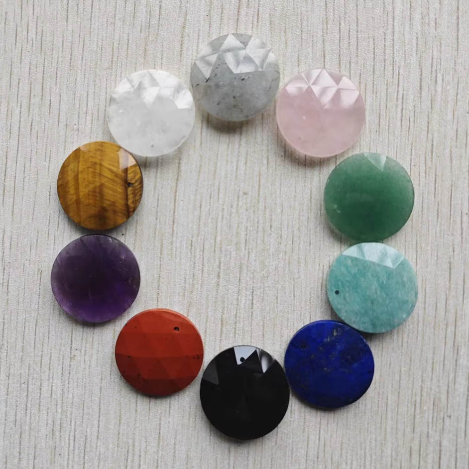 6 قطع من قلادات الأحجار الطبيع - مراجعة Jewelry Making Amazon وسعره