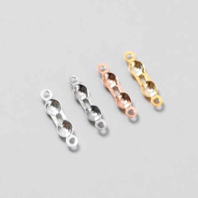 4 قطع مشابك خرز طرفية من الفضة - مراجعة Jewelry Making Silver وسعره
