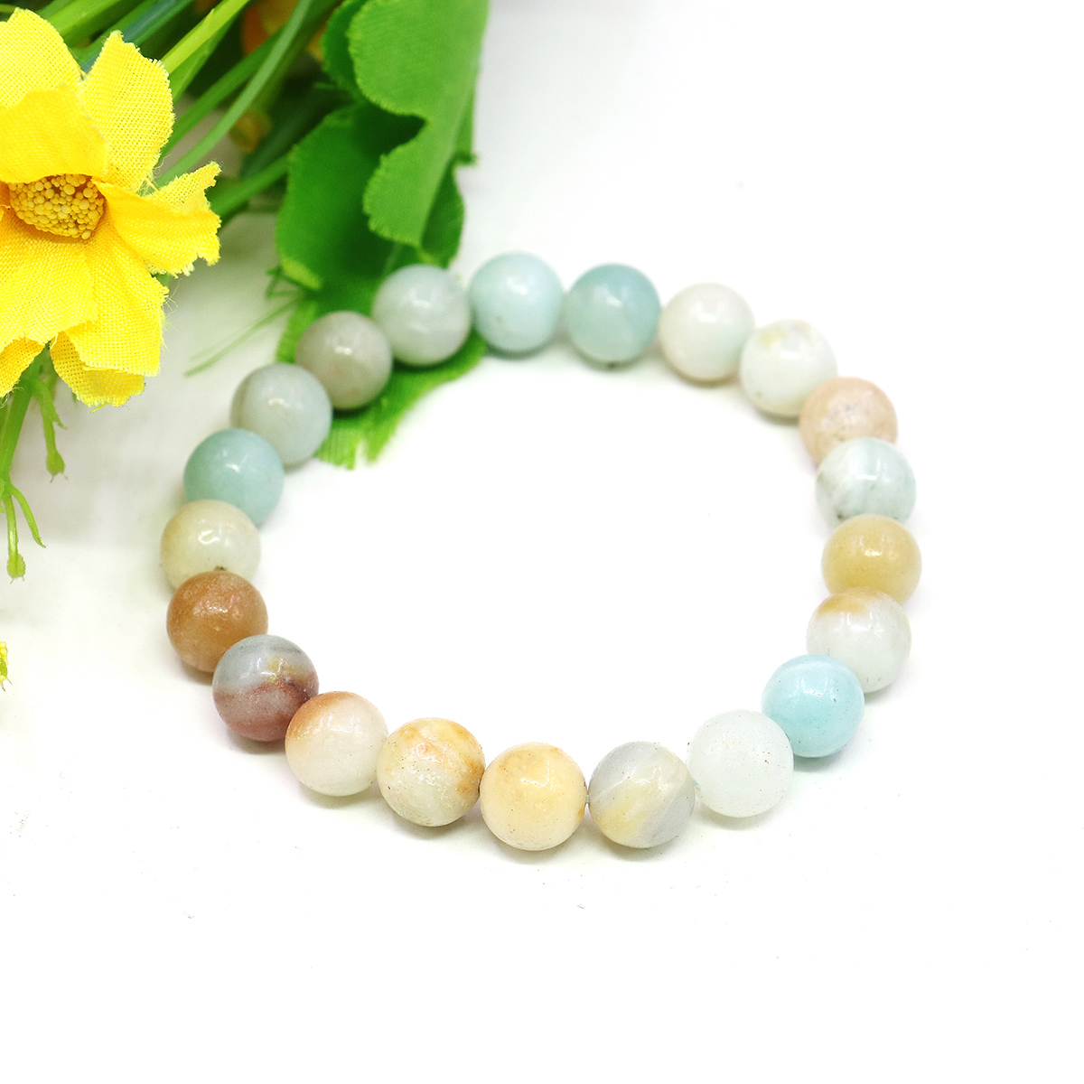 سوار من حجر العقيق الأزرق الطب - مراجعة Jewelry Making Amazon وسعره