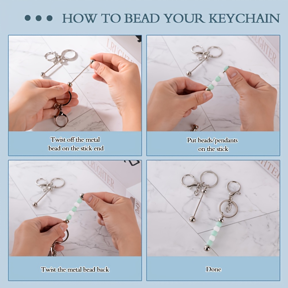 10 قطع طقم صنع سلاسل المفاتيح  - مراجعة Jewelry Making Tutorials وسعره