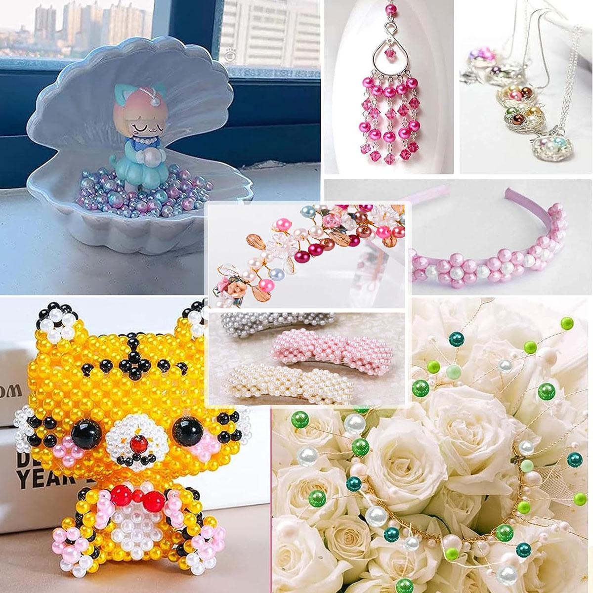 طقم صنع مجوهرات اللؤلؤ للمبتدئ - مراجعة Jewelry Making Tutorials وسعره